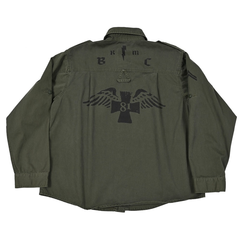 Rothco BDU Shirt Olive Green Ultraforce Men's Large Utility Military Pockets